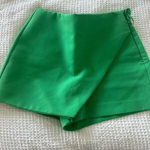 Green Zara skort. Worn once, no longer fits me. Size small!